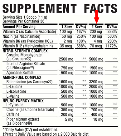 SuperPump Ingredients
